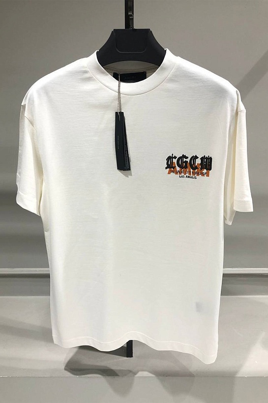 Оверсайз футболка Amiri T.G.C.W - White