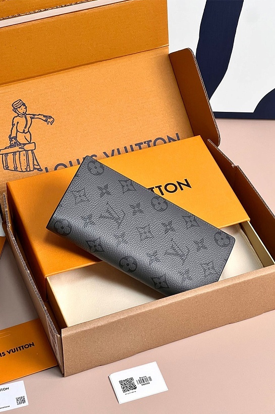 Кожаный бумажник Louis Vuitton Brazza Premium 19x9.5x2.5 см