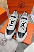 Мужские кроссовки Hermes Bouncing - White / Black