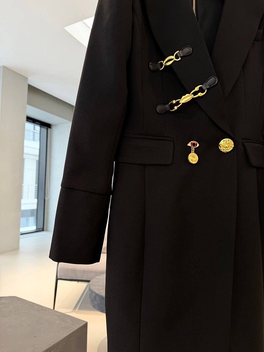 Женское пальто Schiaparelli premium - Black