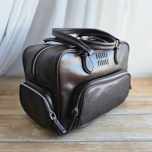 Женская кожаная сумка MIU MIU 31x20 см   