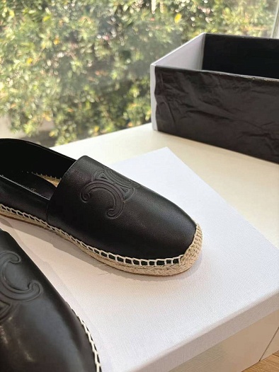 Женские эспадрильи Celine Premium - Black   