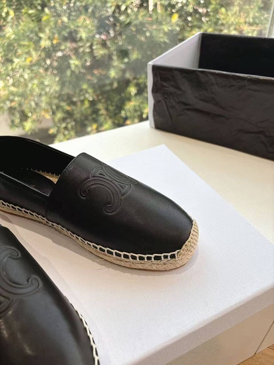 Женские эспадрильи Celine Premium - Black