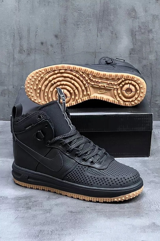 Зимние кроссовки с мехом Nike Lunar Force 1 Duckboot