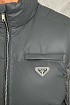 Мужской жилет Prada logo-plaque - Grey