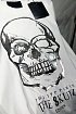 Футболка белого цвета Philipp Plein The Skull
