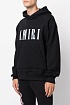 Мужское чёрное худи Amiri Paisley Core Logo