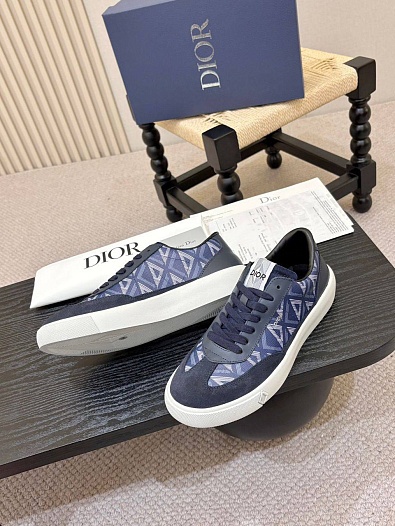 Мужские кроссовки Dior B101 Diamond  - Blue   