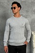 Мужской джемпер Polo Ralph Lauren cable-knit - Light Grey