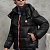 Пуховик чёрного цвета Moncler Montbeliard