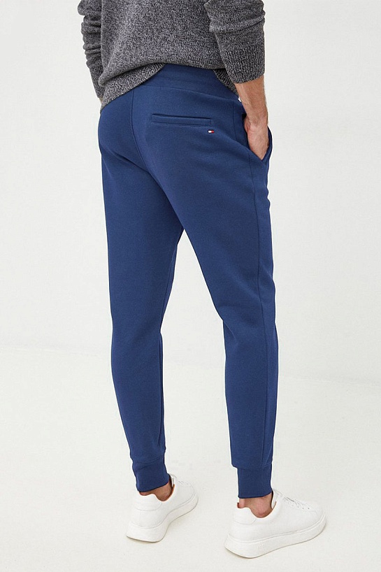 Синие спортивные штаны Tommy Hilfiger essential monogram