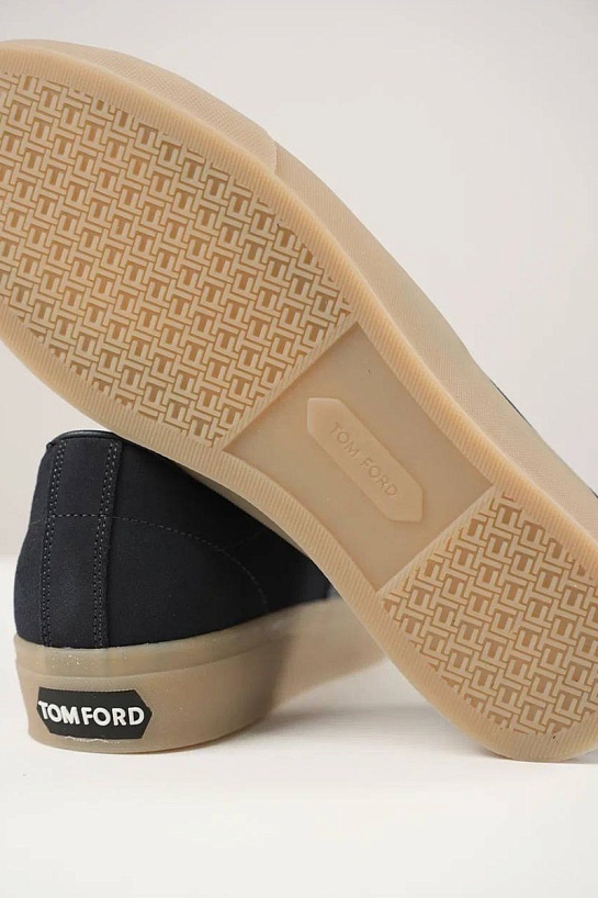 Замшевые кроссовки Tom Ford Cambridge - Navy
