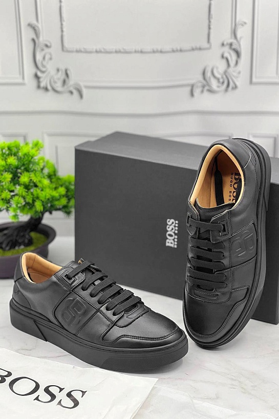 Мужские кожаные кроссовки Hugo Boss Gary Tenn