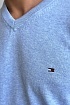 Мужской джемпер Tommy Hilfiger logo-embroidered - Blue