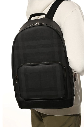 Рюкзак Burberry London Check Premium 44x30x14.5 см - Black   