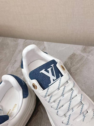 Кожаные женские кроссовки Louis Vuitton Time Out   