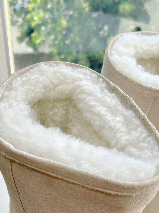 Женские ботинки Balenciaga Alaska Fur Bootie premium - White