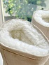 Женские ботинки Balenciaga Alaska Fur Bootie premium - White