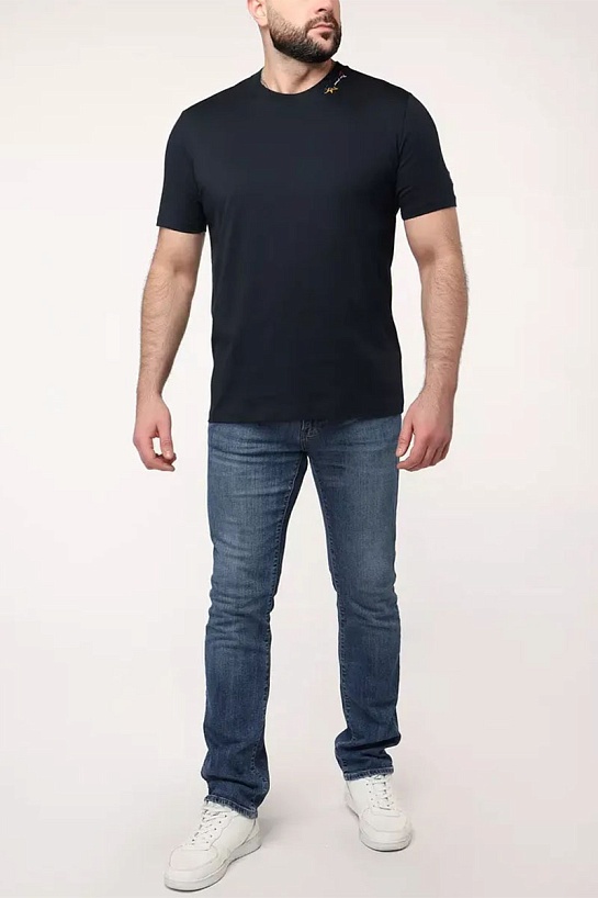 Мужская футболка Paul & Shark logo-patch - Navy