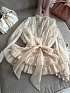 Женское укороченное платье с длинным рукавом Zimmermann premium