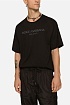 Чёрная оверсайз футболка Dolce & Gabbana