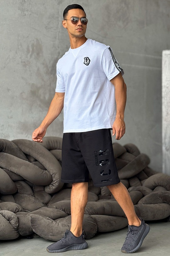 Белая оверсайз футболка Dior