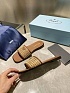 Женские шлёпанцы Prada Premium - Brown