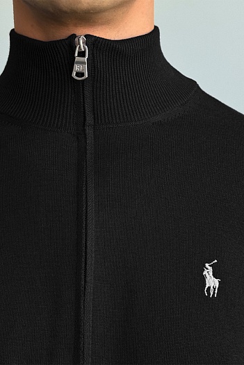 Мужская кофта Polo Ralph Lauren pony-embroidered - Black   