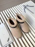 Женские замшевые угги с мехом Brunello Cucinelli Premium - Beige