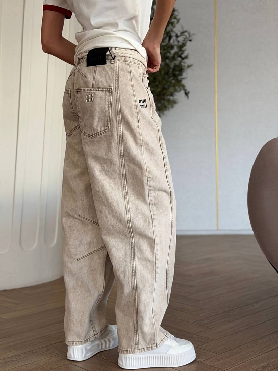 Женские прямые джинсы MIU MIU premium