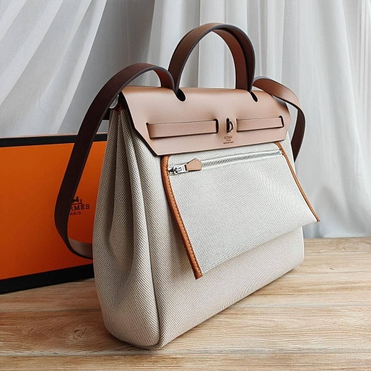 Женская сумка Hermes HerBag 30x26 см - Brown   