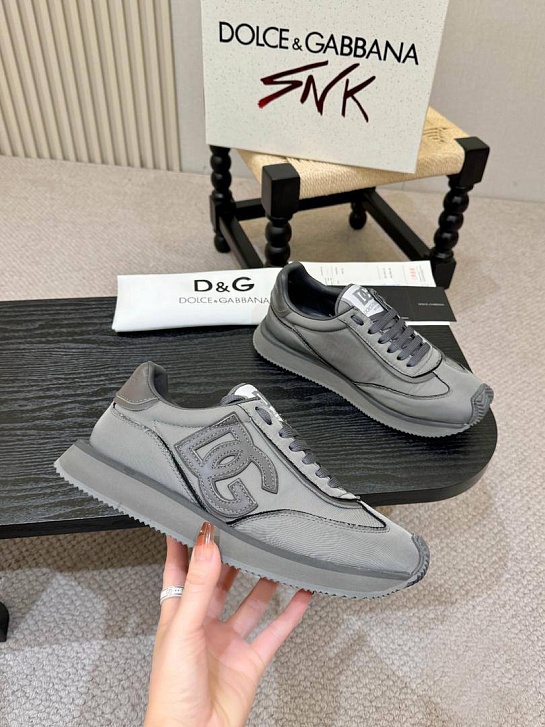 Мужские кроссовки Dolce & Gabbana Cushion - Grey