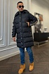 Мужская чёрная парка Gucci GG Monogram