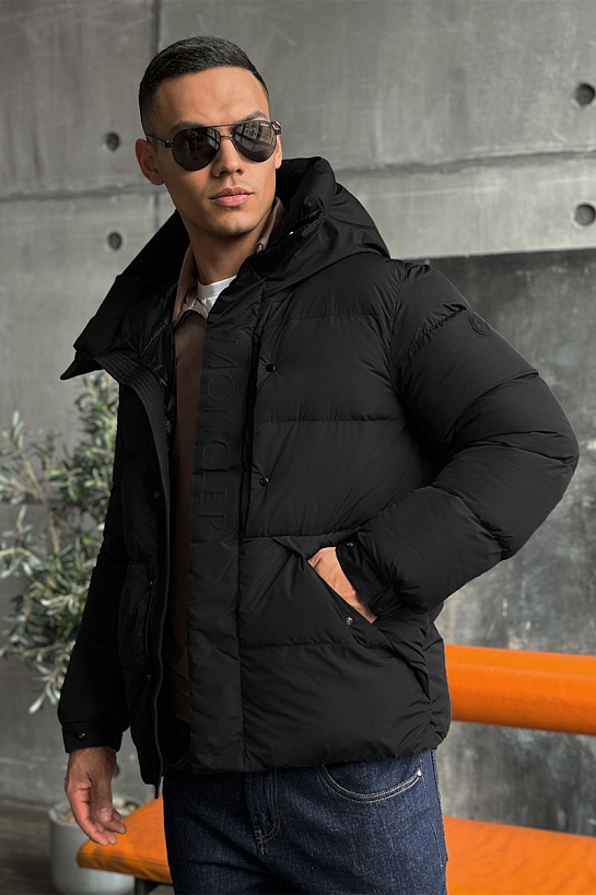 Мужской пуховик Moncler Madeira - Black
