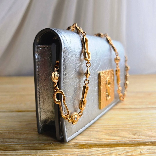 Кожаная сумка Schiaparelli 19x11 см