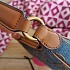Женская сумка Mini Love Half Moon Denim 24x17 см