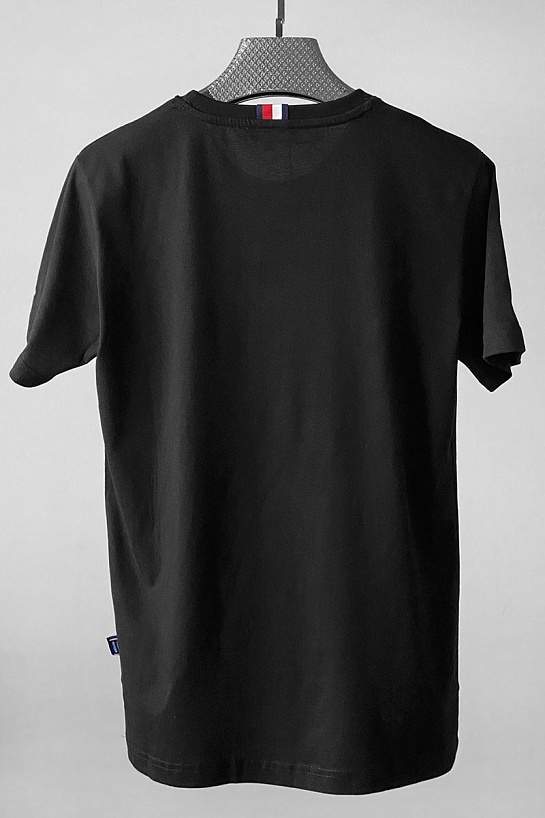 Мужская чёрная футболка Tommy Hilfiger