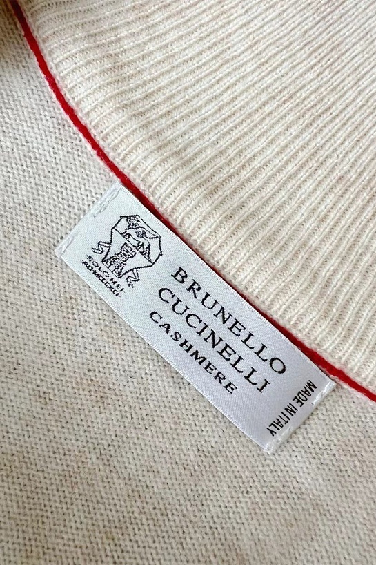 Кашемировый свитер Brunello Cucinelli Premium - Dark Beige