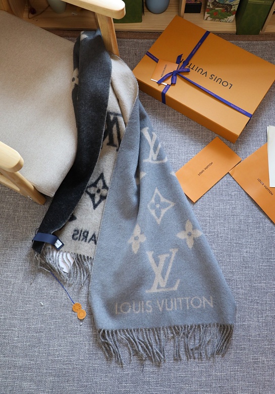 Шарф Louis Vuitton Reykjavik Gradient premium 200x48 см