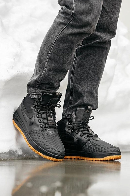 Кроссовки с мехом Nike Lunar Force 1 Duckboot '17