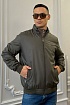 Мужская зелёная куртка Hugo Boss logo-patch