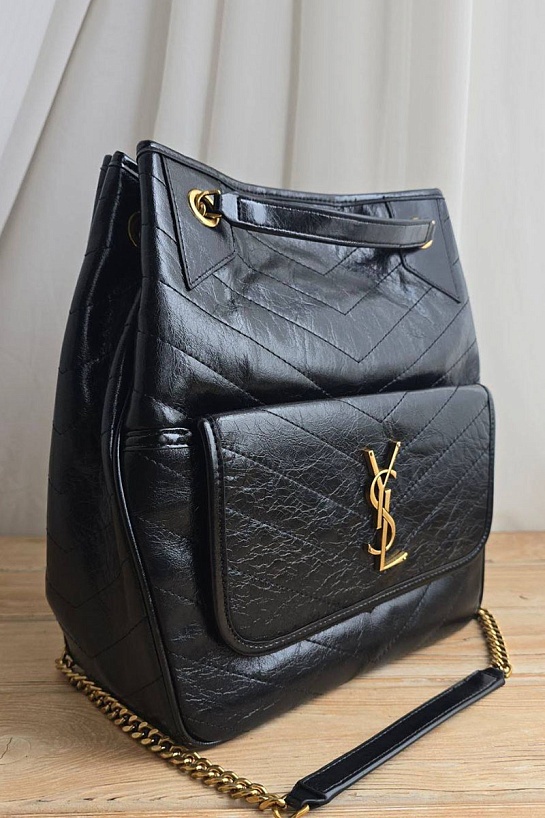 Кожаная сумка Yves Saint Laurent Niki 28x28 см