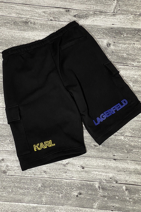 Чёрные мужские шорты Karl Lagerfeld