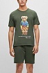 Мужская футболка Роlо Ralрh Lаurеn "Bear" - Green