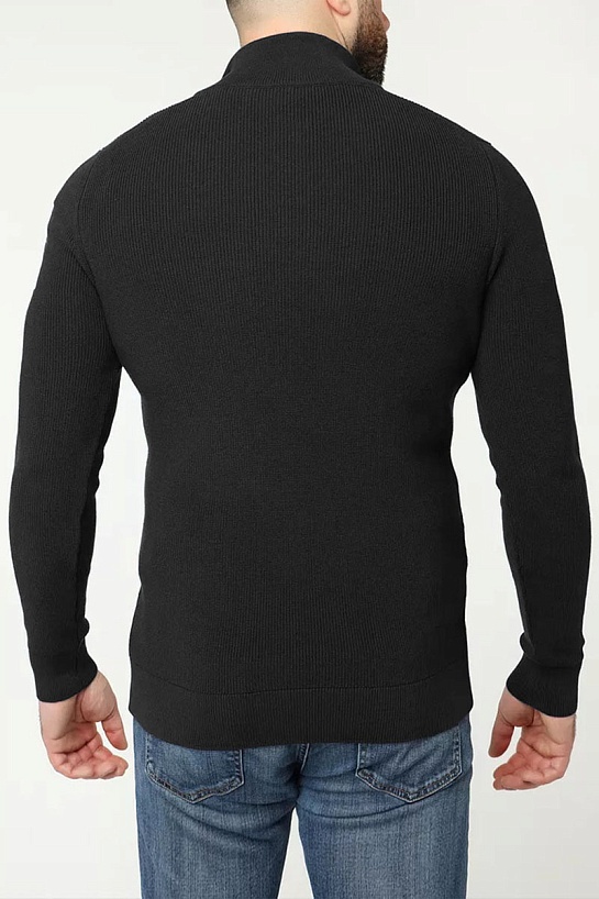 Мужской чёрный джемпер Paul & Shark zip-up