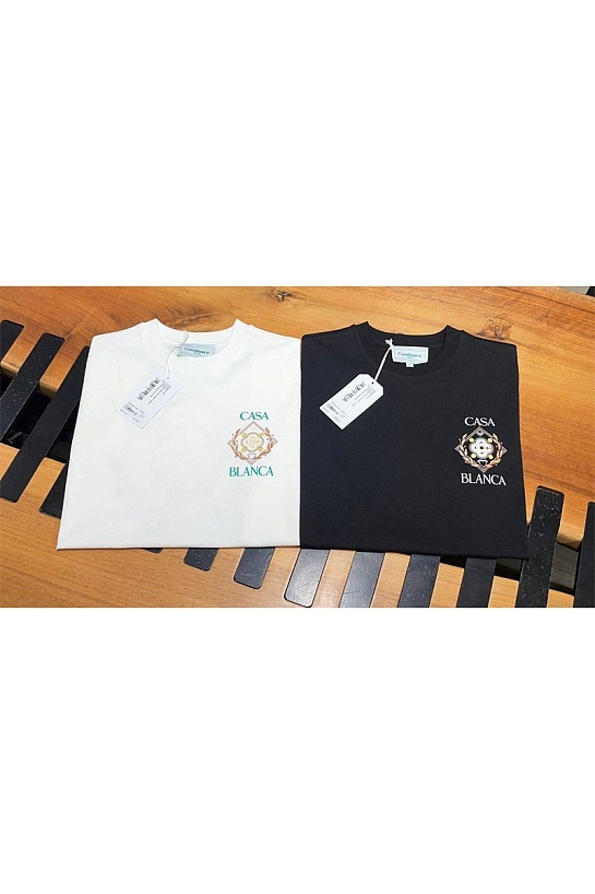 Белая футболка Casablanca Championship