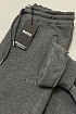 Штаны на флисе Hugo Boss серого цвета