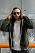 Утеплённая кофта на флисе Armani Exchange - Green