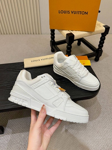 Мужские кроссовки Louis Vuitton Trainer - White   