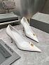 Женские кожаные туфли на каблуке Balenciaga premium